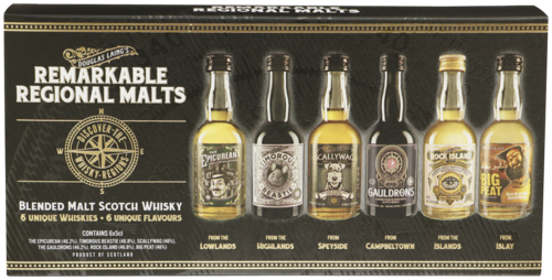 Remarkable Regional Malts Miniaturen Cadeaupakket