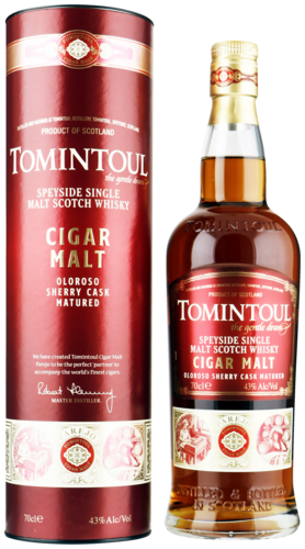 Tomintoul Cigar Malt Oloroso Sherry Cask