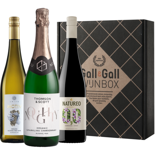 Wijnbox Alcoholvrij 3X75CL