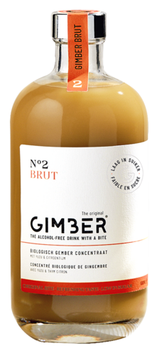 Gimber no.2 brut 0% 70cl  E-Rook- en Drankspeciaalzaak Casa N°7