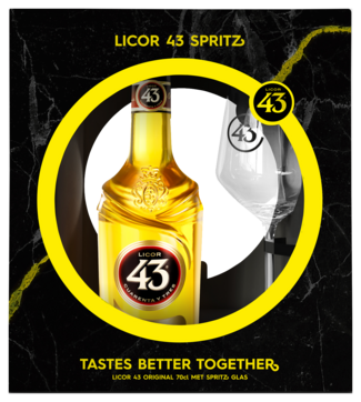 whisky solidariteit systematisch Licor 43 met glas - 70CL kopen? | Gall & Gall