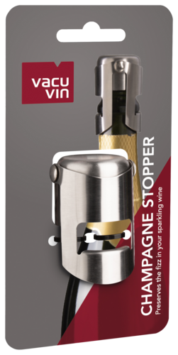 Vacu Vin Champagne Stopper Stainless Steel