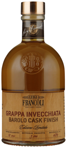 Francoli Grappa Barolo Cask Finish