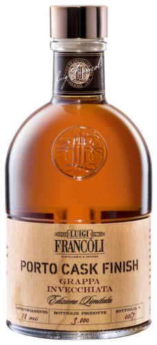 Francoli Grappa Port Cask