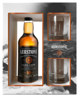 Aerstone Land Cask Cadeaupakket met 2 glazen