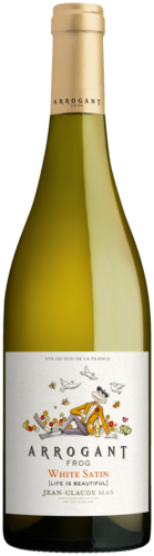 Arrogant Frog White Satin