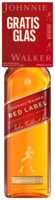 Johnnie Walker red label met glas