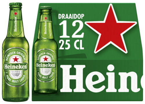 Heineken Premium Pilsener Bier Draaidop Fles