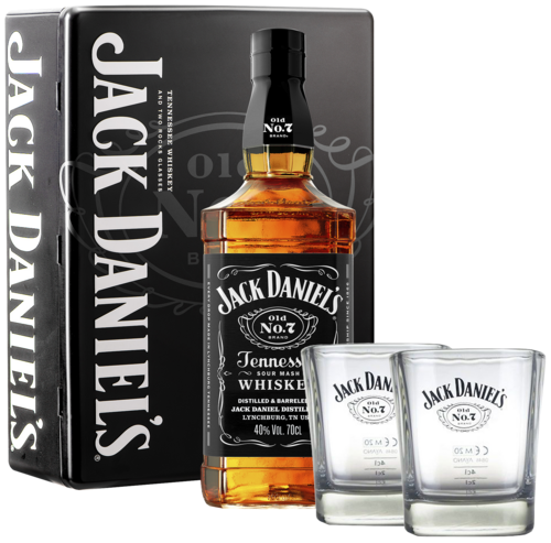 Jack Daniel's Tennessee met 2 Tumblers