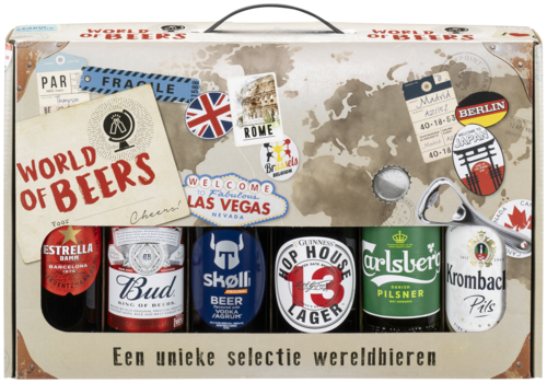 World of Beers geschenkverpakking