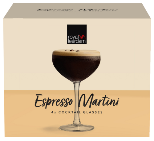 Royal Leerdam Espresso Martini Cocktail Glazen Set