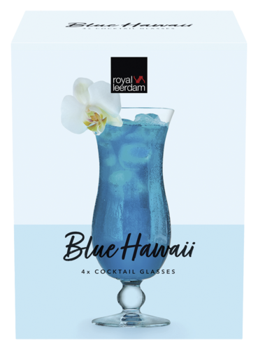 Royal Leerdam Blue Hawaii Cocktail Glazen Set