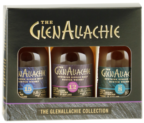 GlenAllachie Miniaturen Cadeaupakket