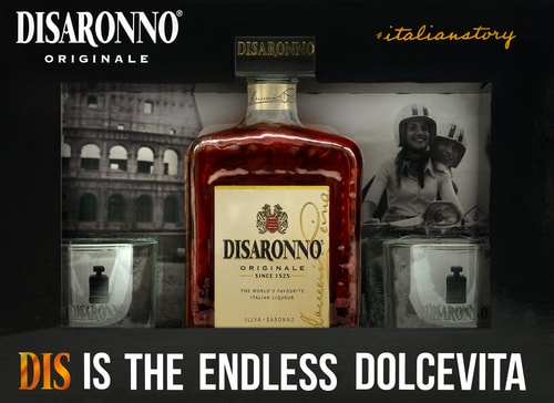 Disaronno Cadeaupakket met 2 Tumblers glazen