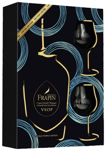 Frapin Cognac VSOP Cadeaupakket met glazen