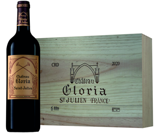 Château Gloria in kist 6X75CL