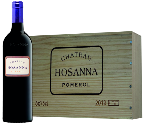 Château Hosanna in kist 6X75CL