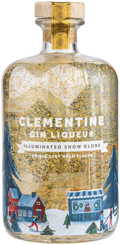 Clementine Snow Globe Gin Liqueur Cadeauverpakking