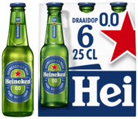 Heineken Premium Pilsener 0.0 Bier Draaidop Fles - Gall & Gall