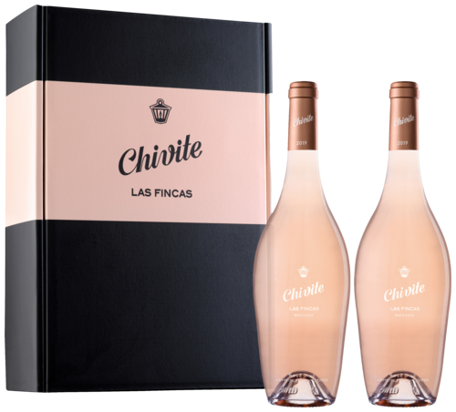 Chivite Las Fincas Rosado Twee flessen Cadeaupakket