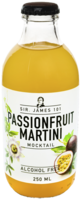 Sir James passionfruit martini 