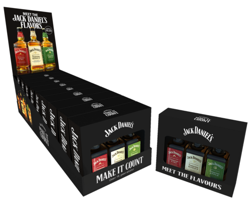 Jack Daniel's Flavors 3x5cl