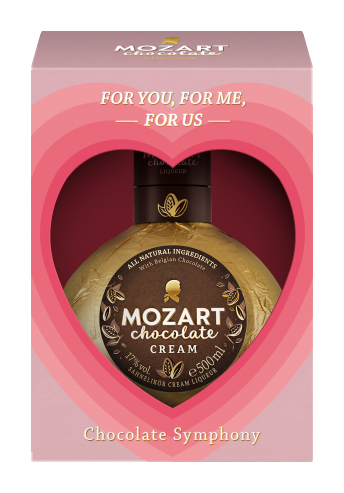 Mozart Chocolate Cream Heart