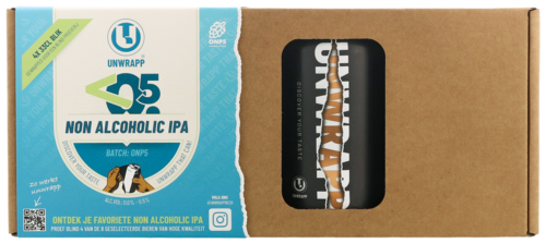 Unwrapp 0,5% IPA Blind Beer Tasting Box