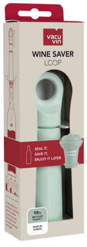 Vacu Vin Wine Saver Loop mintgroen