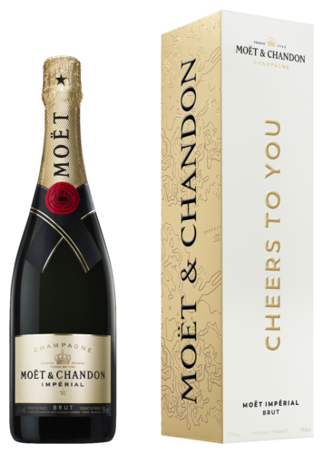 Moet&Chandon Imperial Brut Gift Box Cheers