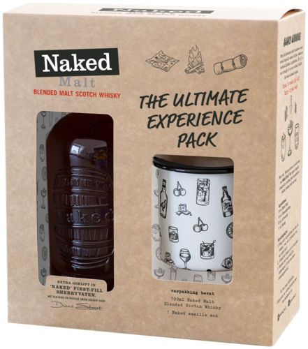 Naked Malt Cadeaupakket met mok