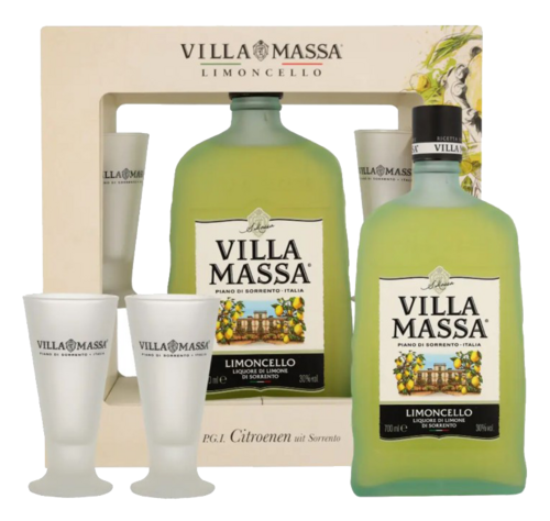 Villa Massa Limoncello Cadeaupakket