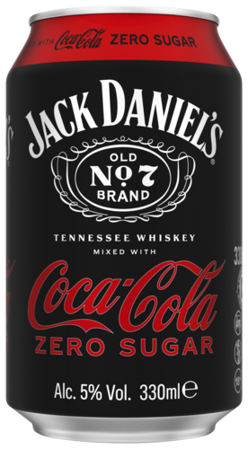 Jack Daniels RTD Coca Cola Zero