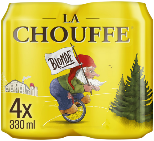 La Chouffe blik