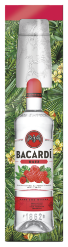 Bacardí Razz met glas