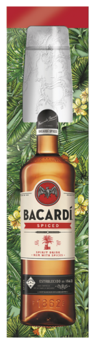 Bacardí Spiced met glas