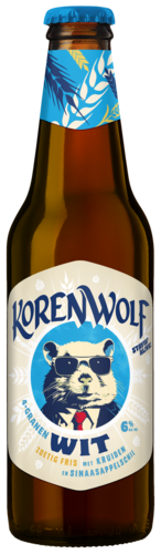 Korenwolf 4-granen Wit