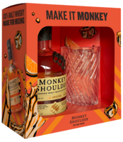 Monkey Shoulder Cadeauverpakking met Glas