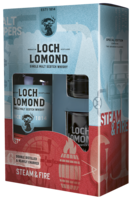 Loch Lomond Steam & Fire Cadeauverpakking met 2 Glazen