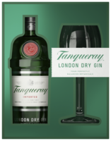 Tanqueray London Dry Gin Cadeaupakket met Coppa glas