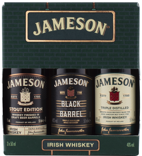 Jameson Tripack Cadeaupakket