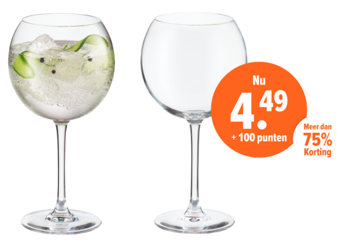 Chef & Sommelier Gin Tonic glazen (58 cl) - set van 2