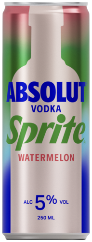 Absolut Vodka and Sprite Watermelon