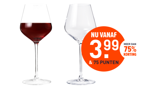 Chef & Sommelier Rode wijnglazen (47 cl) ) - set van 2