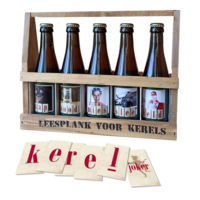 Leesplankje Kerels bier met Spel