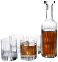 Bach Whiskyset - Karaf + 4 Tumblers
