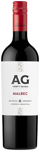 Fles Argento AG 47 Malbec rode wijn 75 cl