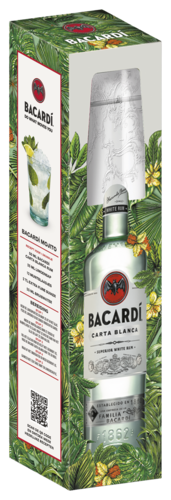 Bacardí Carta Blanca met glas