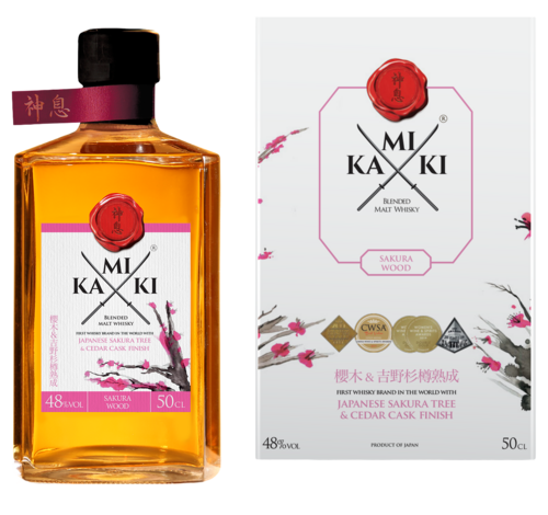 Kamiki Sakura Wood Whisky