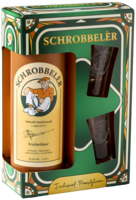Schrobbelèr 35CL met 2 shotglazen 